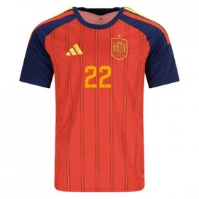 Maillot Foot Espagne Cucurella 22 Domicile Coupe du Monde 2026