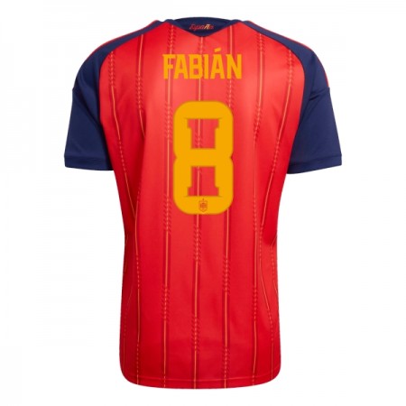 Maillot Foot Espagne Fabian 8 Domicile Coupe du Monde 2026 Maillot Foot Espagne Fabian 8 Domicile Coupe du Monde 2026
