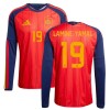 Maillot Foot Espagne Lamine Yamal 19 Domicile Coupe du Monde 2026 ML Maillot Foot Espagne Lamine Yamal 19 Domicile Coupe du Monde 2026 ML