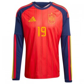 Maillot Foot Espagne Lamine Yamal 19 Domicile Coupe du Monde 2026 ML