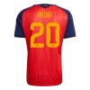 Maillot Foot Espagne Pedri 20 Domicile Coupe du Monde 2026 Maillot Foot Espagne Pedri 20 Domicile Coupe du Monde 2026