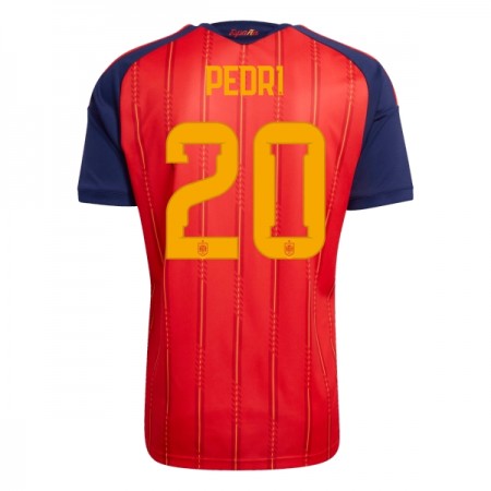 Maillot Foot Espagne Pedri 20 Domicile Coupe du Monde 2026 Maillot Foot Espagne Pedri 20 Domicile Coupe du Monde 2026