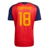 Maillot Foot Espagne ZUBIMENDI 18 Domicile Coupe du Monde 2026 Maillot Foot Espagne ZUBIMENDI 18 Domicile Coupe du Monde 2026