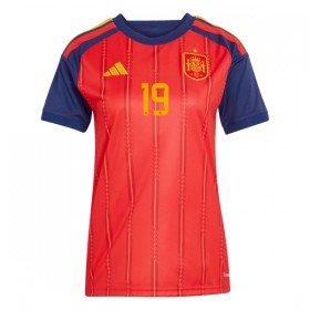 Maillot Foot Femme Espagne Lamine Yamal 19 Domicile Coupe du Monde 2026