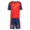 Tenue Enfant Espagne Carvajal 2 Domicile Coupe du Monde 2026 (+ Short)