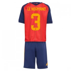 Tenue Enfant Espagne Le Normand 3 Domicile Coupe du Monde 2026 (+ Short)