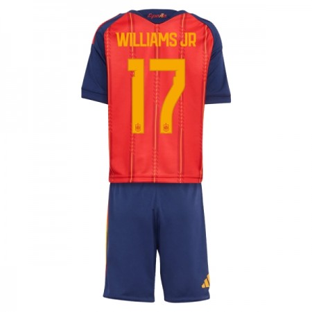 Tenue Enfant Espagne Williams JR 17 Domicile Coupe du Monde 2026 (+ Short) Tenue Enfant Espagne Williams JR 17 Domicile Coupe du Monde 2026 (+ Short)