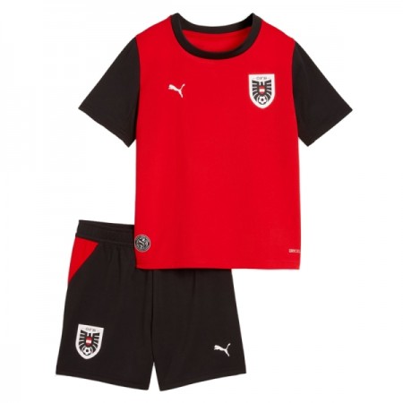 Tenue Enfant Autriche Domicile Coupe du Monde 2026 (+ Short) Tenue Enfant Autriche Domicile Coupe du Monde 2026 (+ Short)