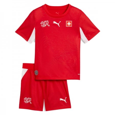 Tenue Enfant Suisse Domicile Coupe du Monde 2026 (+ Short) Tenue Enfant Suisse Domicile Coupe du Monde 2026 (+ Short)