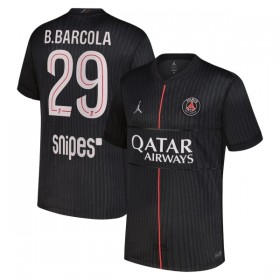 Maillot Foot Paris Saint Germain B. Barcola 29 Jordan Quatrième 2025-26