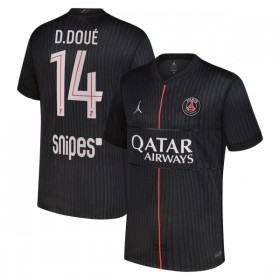 Maillot Foot Paris Saint Germain D. Doue 14 Jordan Quatrième 2025-26
