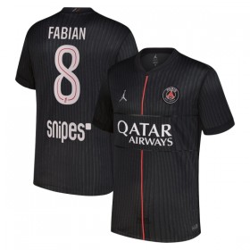 Maillot Foot Paris Saint Germain Fabian 8 Jordan Quatrième 2025-26