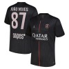 Maillot Foot Paris Saint Germain Joao Neves 87 Jordan Quatrième 2025-26