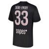 Maillot Foot Paris Saint Germain Zaire-Emery 33 Jordan Quatrième 2025-26