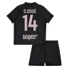 Tenue Enfant Paris Saint Germain D. Doue 14 Jordan Quatrième 2025-26 (+ Short) Tenue Enfant Paris Saint Germain D. Doue 14 Jordan Quatrième 2025-26 (+ Short)