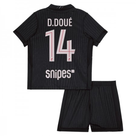 Tenue Enfant Paris Saint Germain D. Doue 14 Jordan Quatrième 2025-26 (+ Short) Tenue Enfant Paris Saint Germain D. Doue 14 Jordan Quatrième 2025-26 (+ Short)