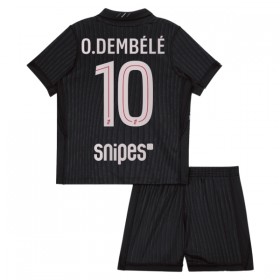 Tenue Enfant Paris Saint Germain O. Dembele 10 Jordan Quatrième 2025-26 (+ Short)