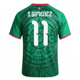 Maillot Foot Mexique S.Gimenez 11 Domicile Coupe du Monde 2026