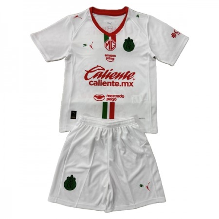 Tenue Enfant Chivas de CD Guadalajara Exterieur 2025-26 (+ Short)