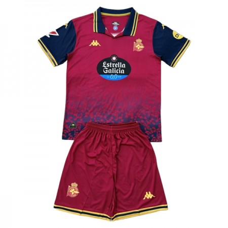 Tenue Enfant Deportivo de La Coruna Exterieur 2025-26 (+ Short) Tenue Enfant Deportivo de La Coruna Exterieur 2025-26 (+ Short)