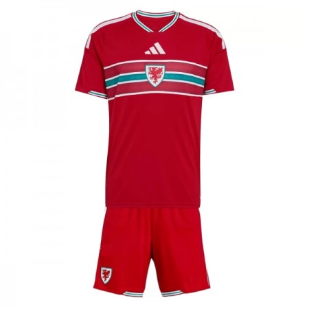 Tenue Enfant Pays de Galles Domicile Coupe du Monde 2026 (+ Short)