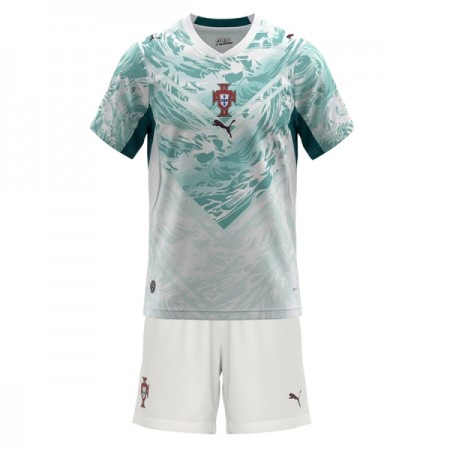 Tenue Enfant Portugal Exterieur Coupe du Monde 2026 (+ Short) Tenue Enfant Portugal Exterieur Coupe du Monde 2026 (+ Short)