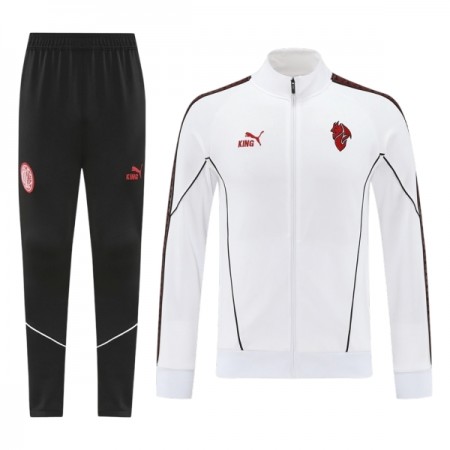 AC Milan Ensemble Vestes d'Entraînement Blanche 2025-26