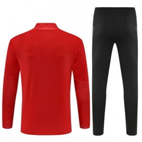 AC Milan Sweat d'Entraînement Quart-Zip Rouge 2025-26