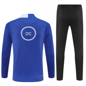 Chelsea Sweat d'Entraînement Quart-Zip Bleue 2025-26