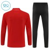 Enfant AC Milan Sweat d'Entraînement Quart-Zip Rouge 2025-26
