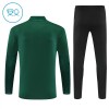 Enfant AC Milan Sweat d'Entraînement Quart-Zip Verte 2025-26