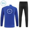Enfant Chelsea Sweat d'Entraînement Quart-Zip Bleue 2025-26
