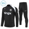 Enfant Chelsea Sweat d'Entraînement Quart-Zip Noire 2025-26 Enfant Chelsea Sweat d'Entraînement Quart-Zip Noire 2025-26