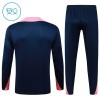 Enfant FC Barcelone Sweat d'Entraînement Quart-Zip Bleue 2025-26