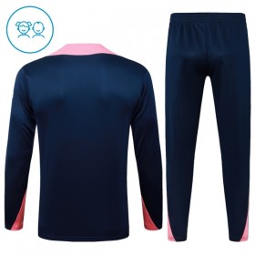 Enfant FC Barcelone Sweat d'Entraînement Quart-Zip Bleue 2025-26