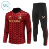 Enfant Feyenoord Rotterdam Sweat d'Entraînement Quart-Zip Rouge 2025-26 Enfant Feyenoord Rotterdam Sweat d'Entraînement Quart-Zip Rouge 2025-26