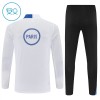 Enfant Paris Saint Germain Sweat d'Entraînement Quart-Zip Blanche 2025-26