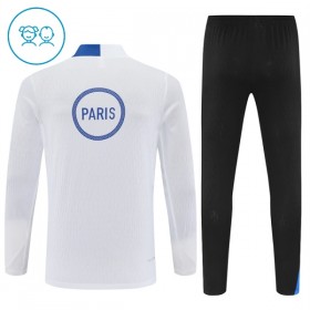 Enfant Paris Saint Germain Sweat d'Entraînement Quart-Zip Blanche 2025-26
