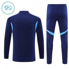 Enfant Real Madrid Sweat d'Entraînement Quart-Zip Marine 2025-26