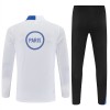 Paris Saint Germain Sweat d'Entraînement Quart-Zip Blanche 2025-26