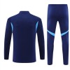 Real Madrid Sweat d'Entraînement Quart-Zip Marine 2025-26
