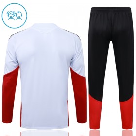 Enfant Allemagne Sweat d'Entraînement Quart-Zip Blanche 2026-27
