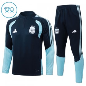 Enfant Argentine Sweat d'Entraînement Quart-Zip Marine 2026-27