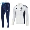 Enfant Arsenal Ensemble Vestes d'Entraînement Blanche 2025-26