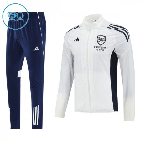 Enfant Arsenal Ensemble Vestes d'Entraînement Blanche 2025-26