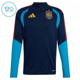 Enfant Espagne Sweat d'Entraînement Quart-Zip Marine 2026-27