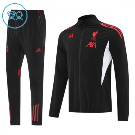 Enfant Liverpool Ensemble Vestes d'Entraînement Noire 2025-26