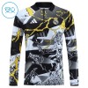 Enfant Real Madrid Marvel Sweat d'Entraînement Quart-Zip Noire 2026-27