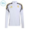 Enfant Real Madrid Sweat d'Entraînement Quart-Zip Blanche 2026-27