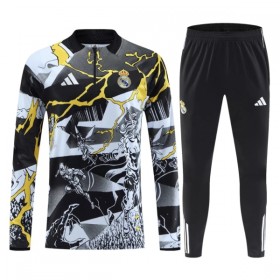Real Madrid Marvel Sweat d'Entraînement Quart-Zip Noire 2026-27